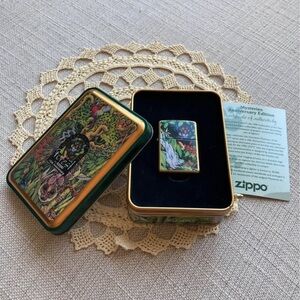 Zippo RARE 10th Anniversary Collector Ltd Edition, Mysteries of the Forest,1995